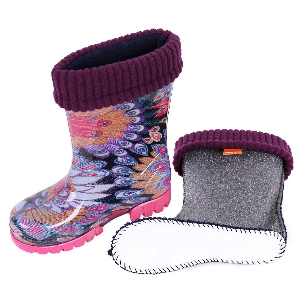 Toughees Demar Girls Wellington Rain Boots