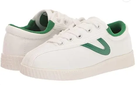 Tretorn Children's Canvas Sneakers Green