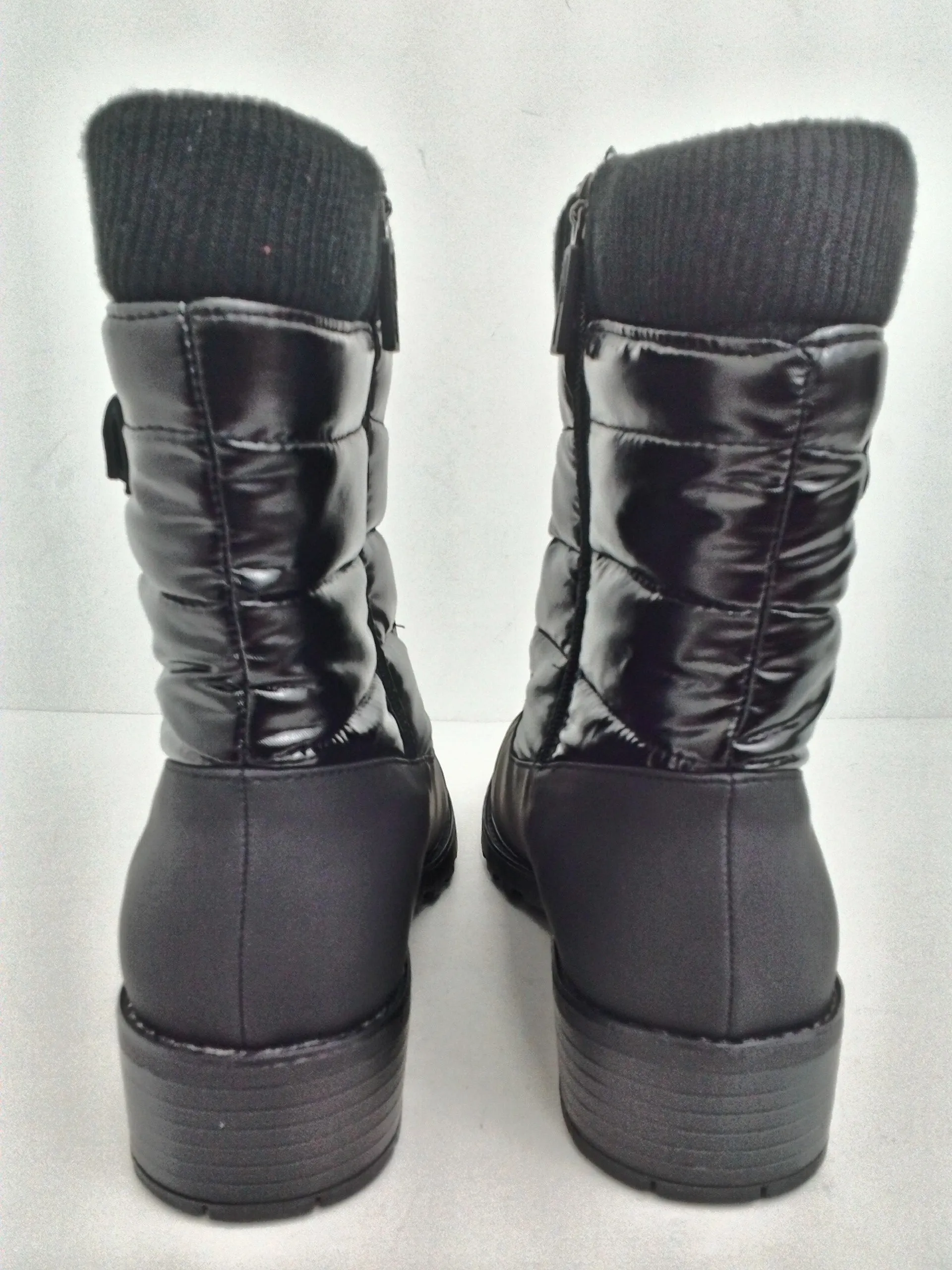 Trotters Women's Black Rain Boots Size 10 N