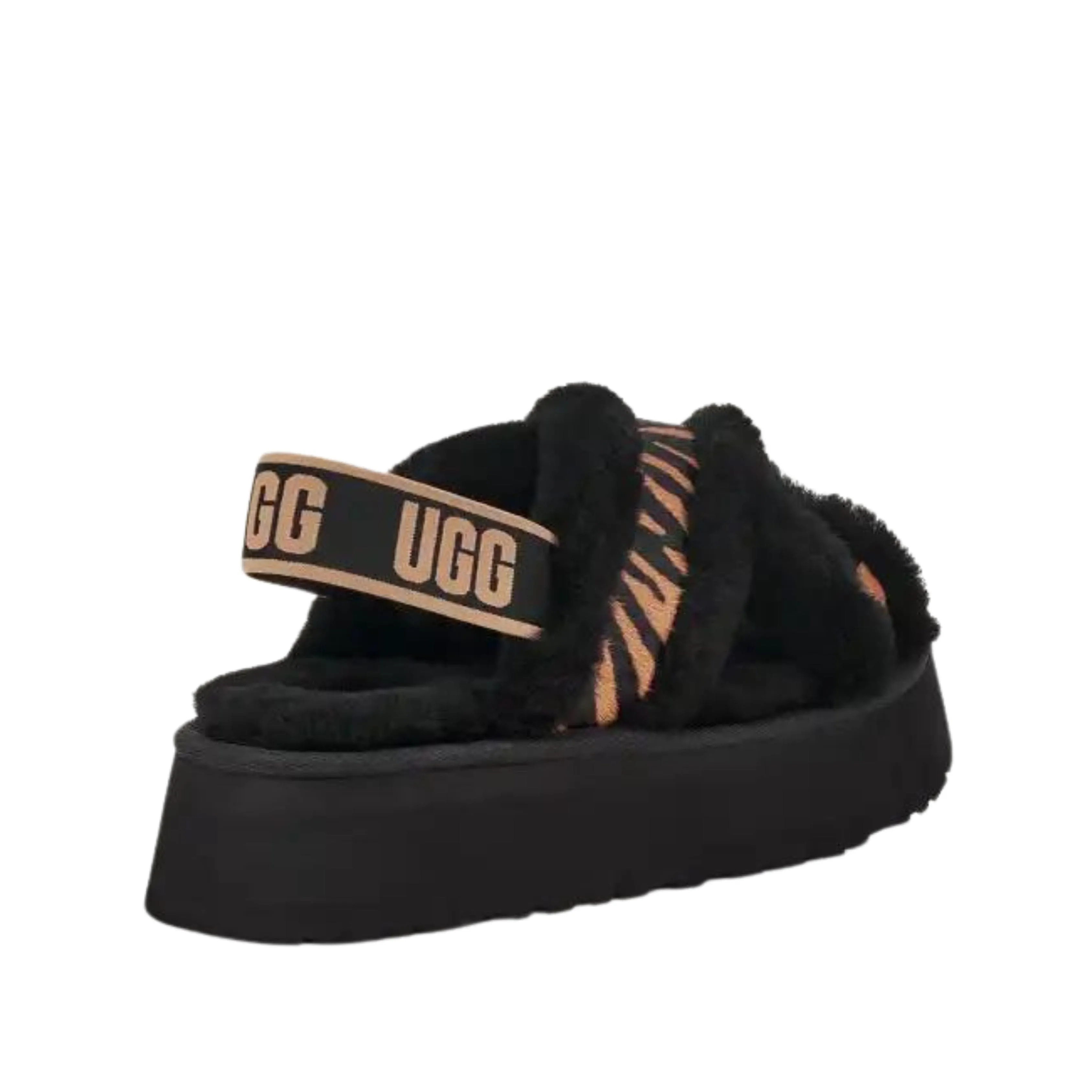 UGG - disco cross tiger slide print slippers