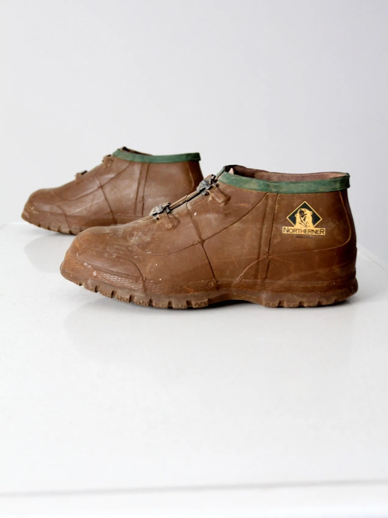 vintage men's rubber boots by Northerner