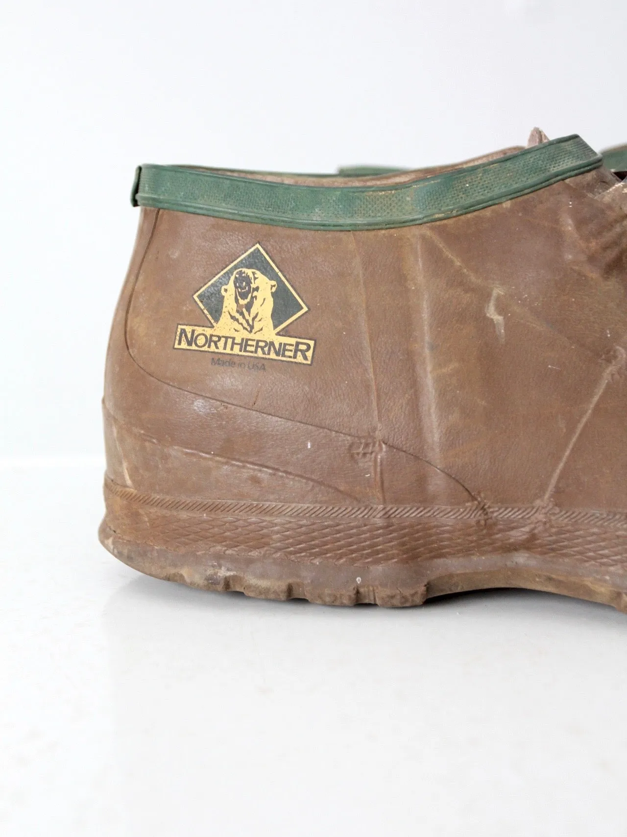 vintage men's rubber boots by Northerner