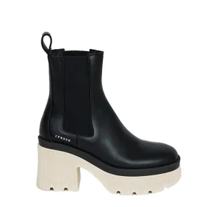 Vitello Black Butter Ankle Boots