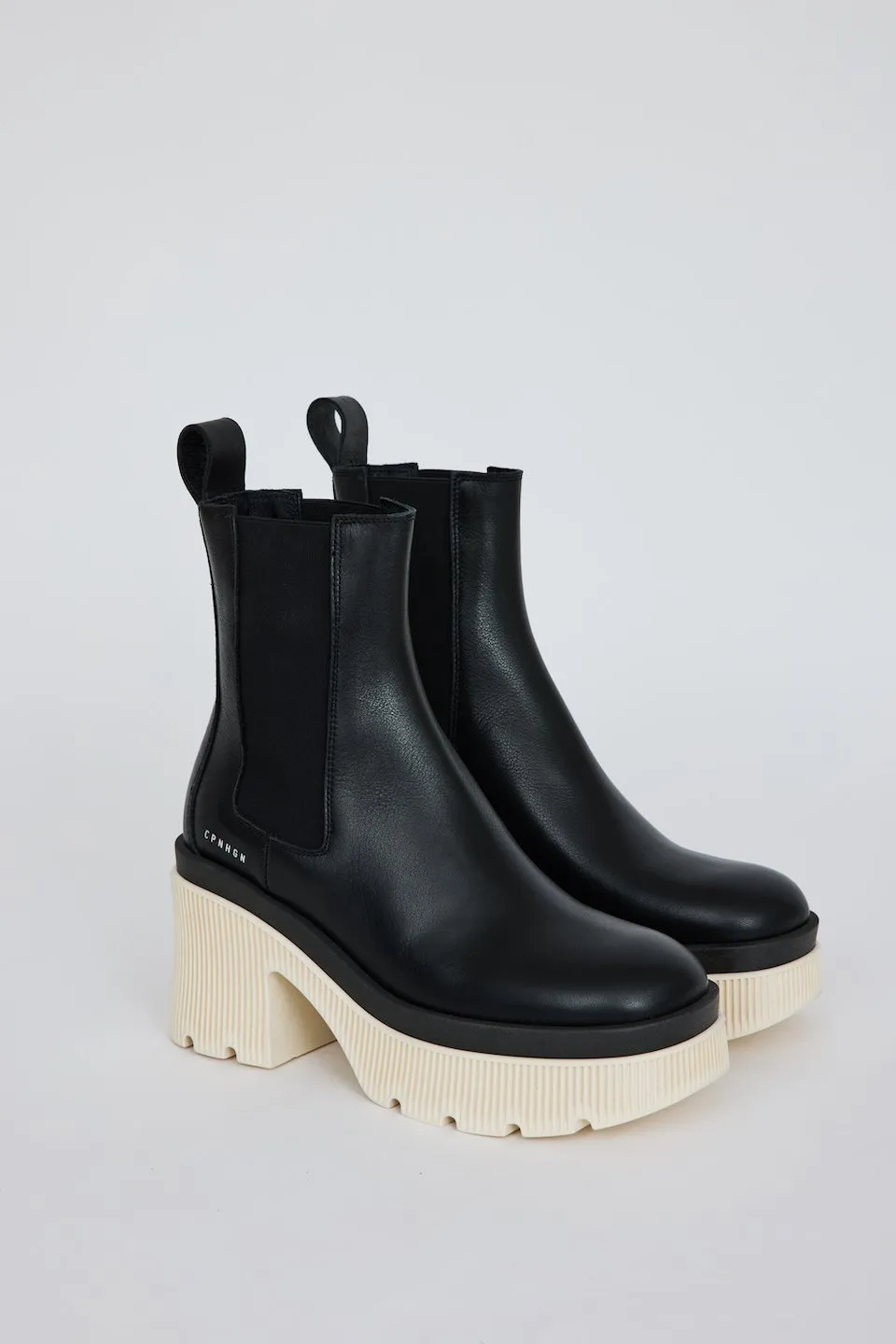 Vitello Black Butter Ankle Boots