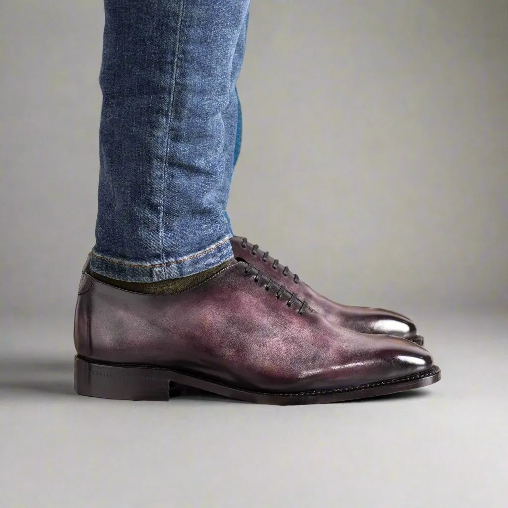 WHOLECUT AUBERGINE PATINA (SLEEK-S1)