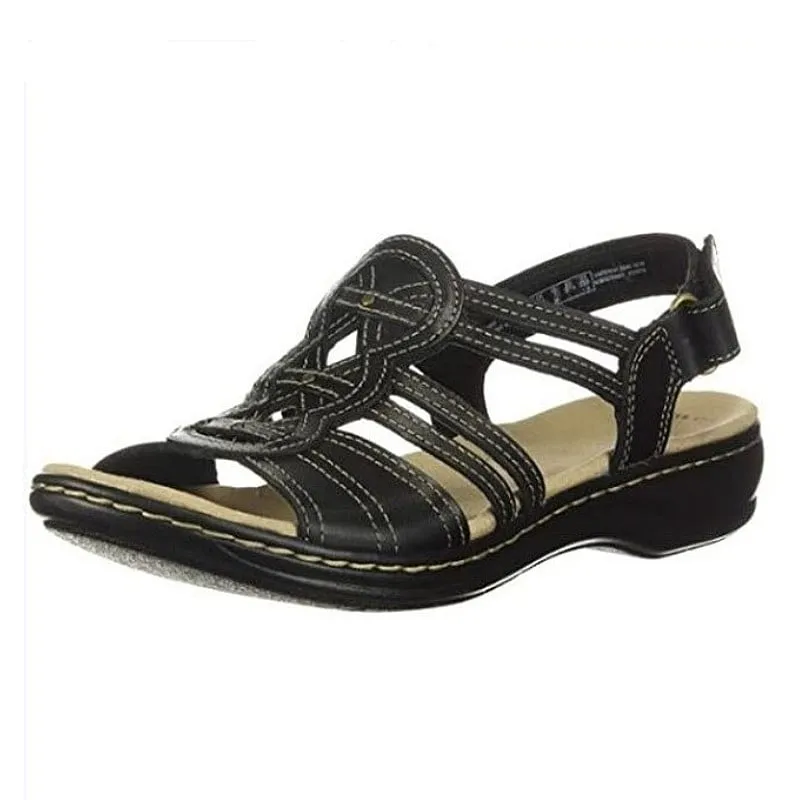 Women Casual Bohemian Sandals Nonslip Back Strap Beach