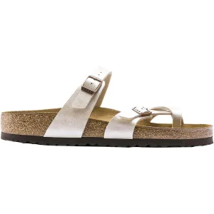 Women's Birkenstock Mayari Graceful Pearl White Birko-Flor