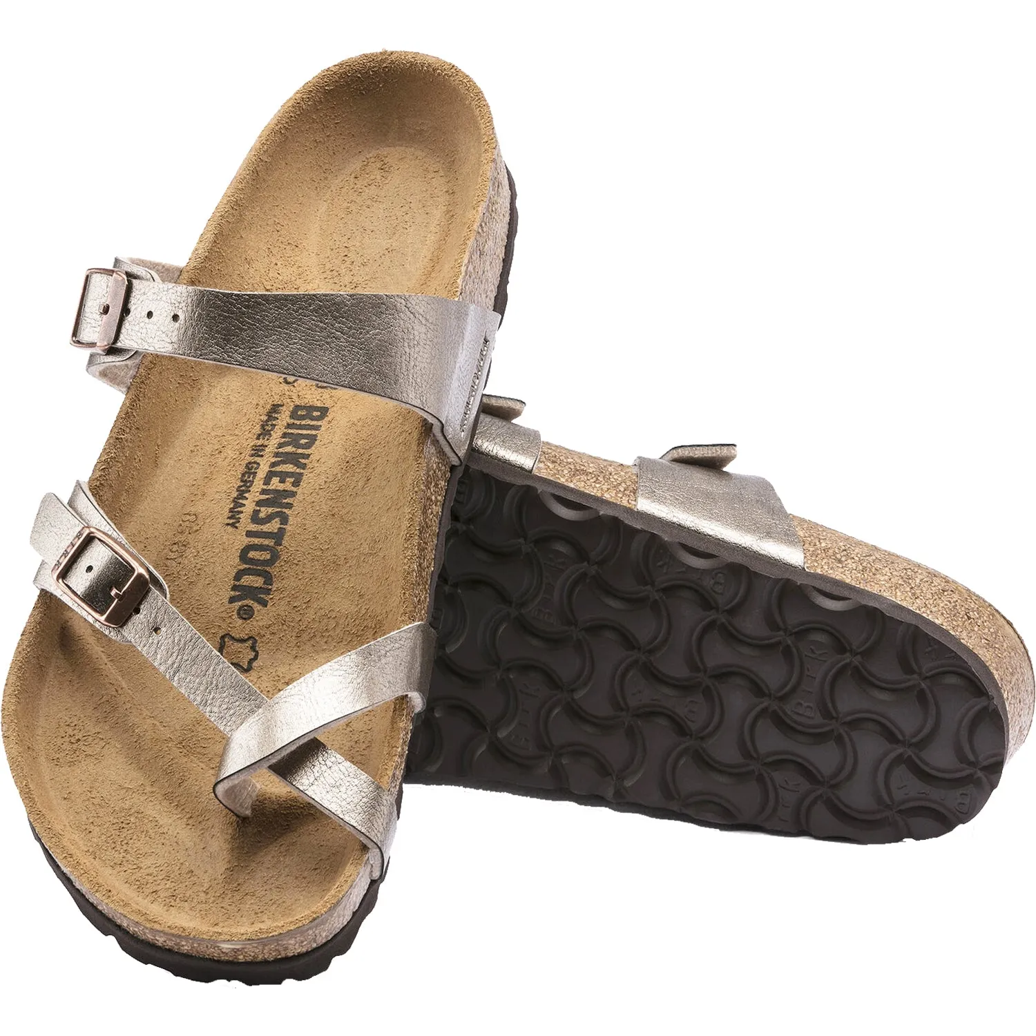 Women's Birkenstock Mayari Graceful Taupe Birko-Flor