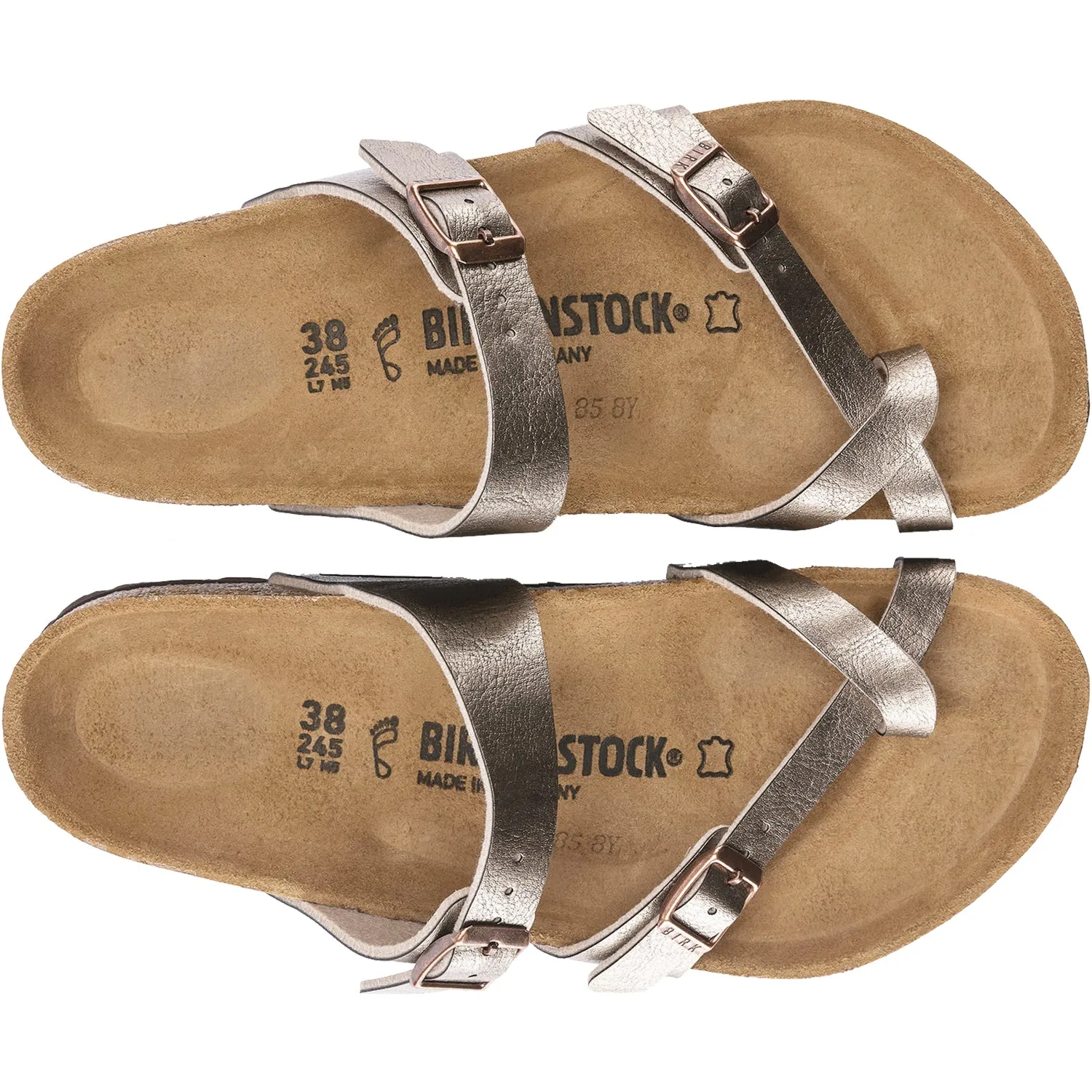 Women's Birkenstock Mayari Graceful Taupe Birko-Flor