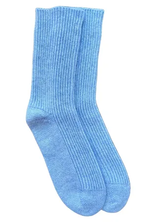 Women's Cashmere Bed Socks - Frost