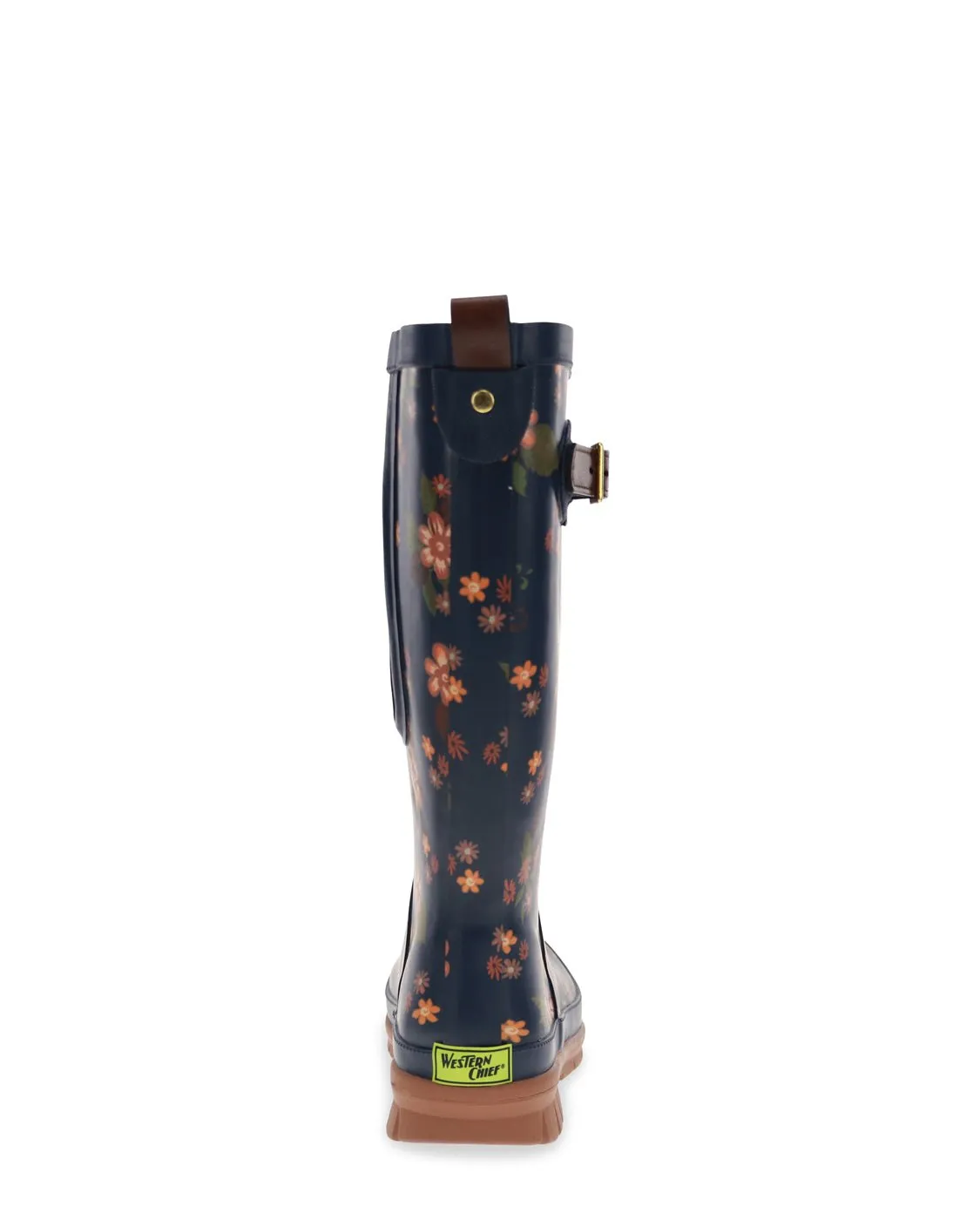 Women's Country Bloom Tall Rain Boot - Navy