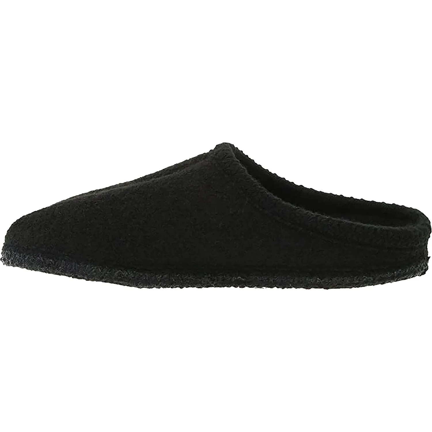 Women's Haflinger AS Black Boiled Wool