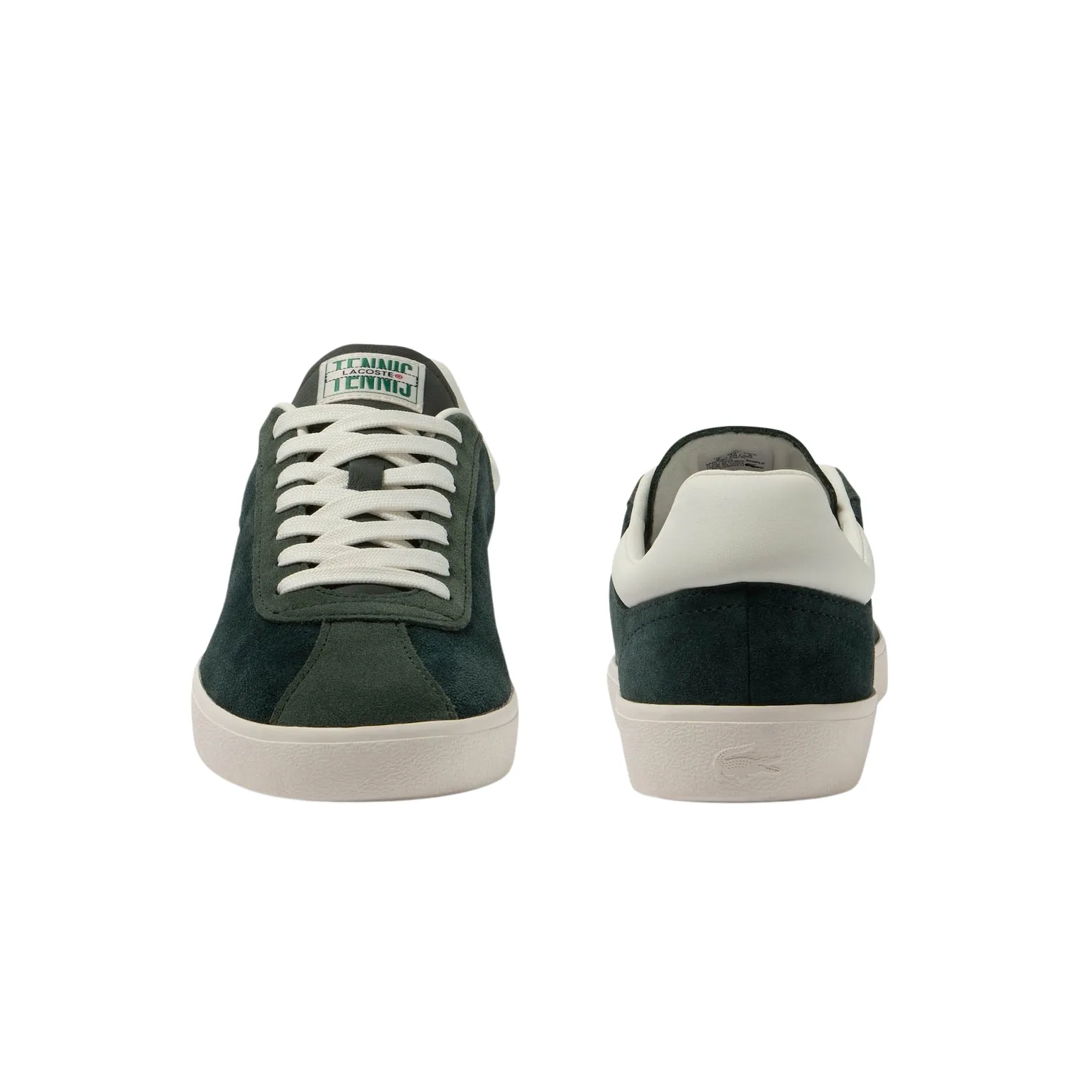 Women's Lacoste Baseshot Dark Green Gold Sneakers