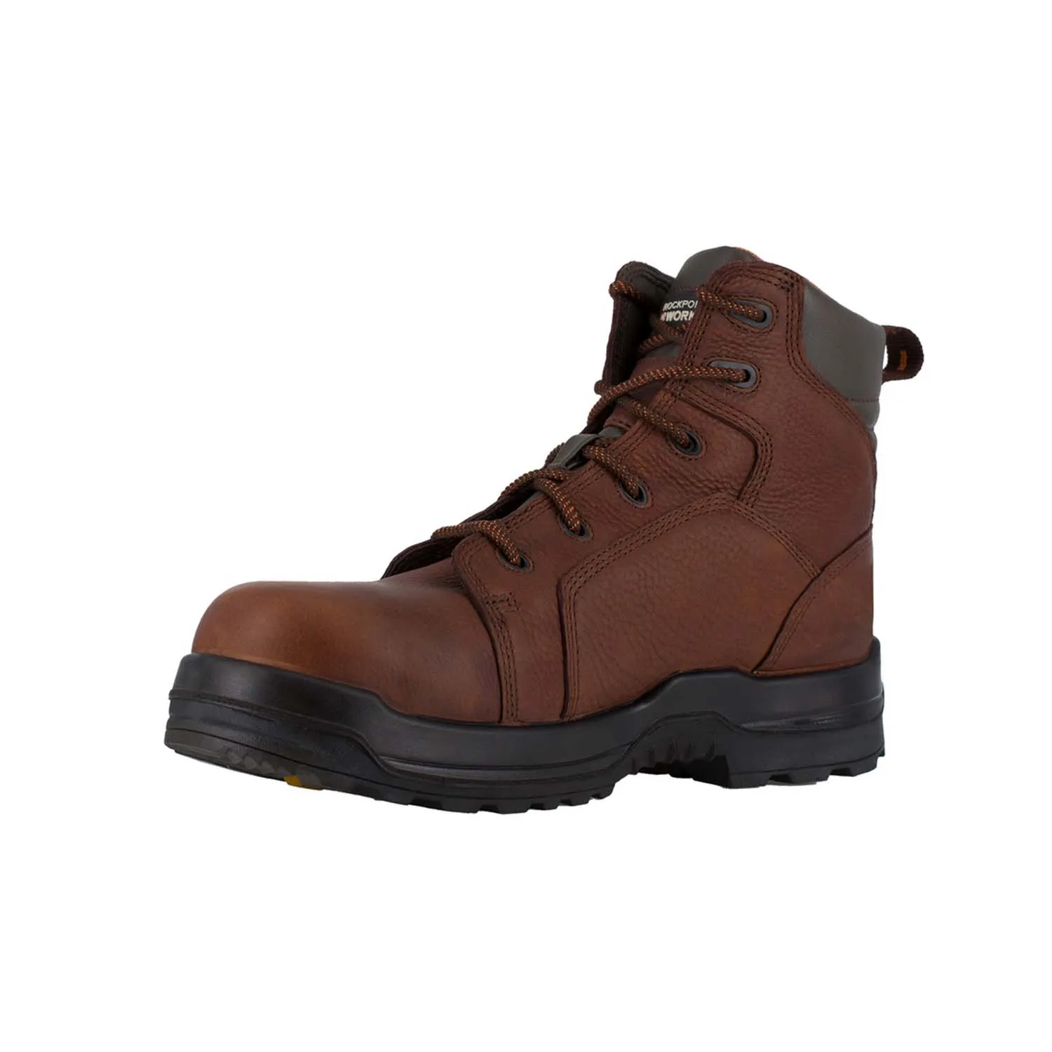 Women's More Energy Composite-Toe Waterproof Work Boot Brown