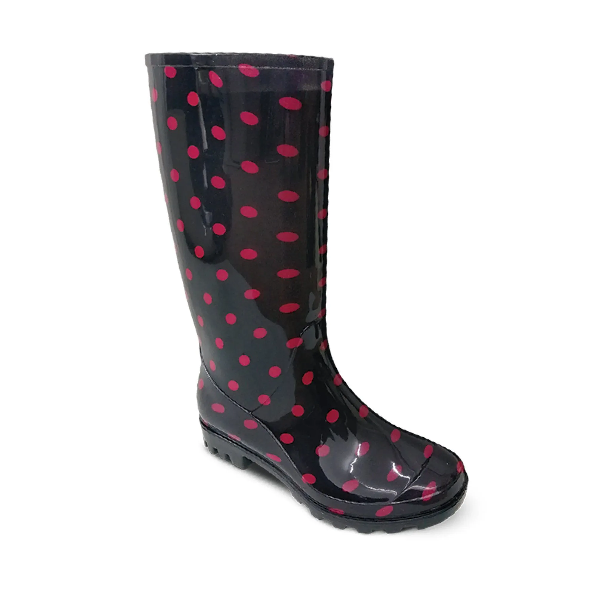 Women's Polka Dot Rain Boot