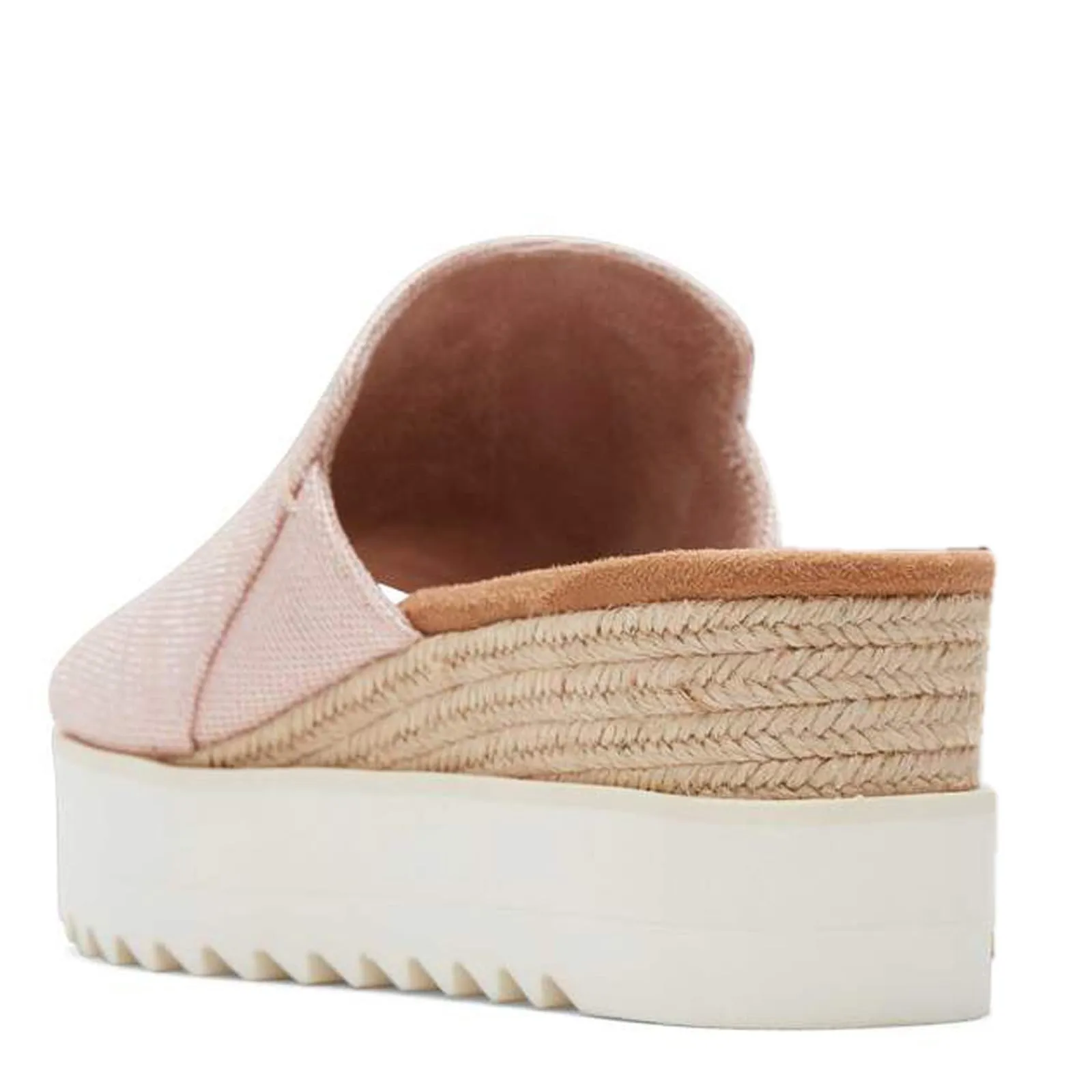 Women's Shoes TOMS DIANA MULE Platform Wedge Sandals 10020748 BALLET PINK