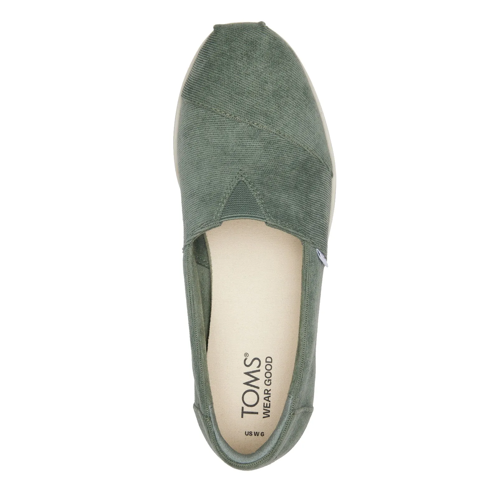 Women's Toms, Alpargata Midform Slip-On