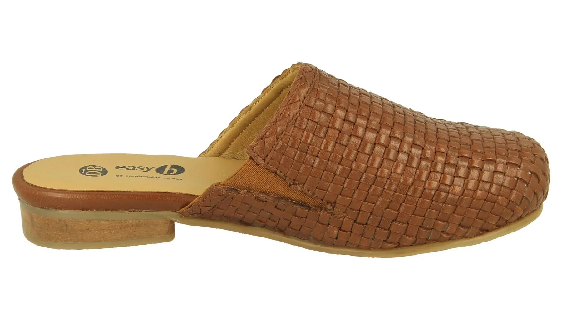 Womens Wide Fit DB Goose Mule Sandals